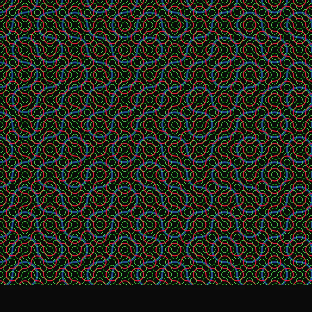 Truchet multi-layer
