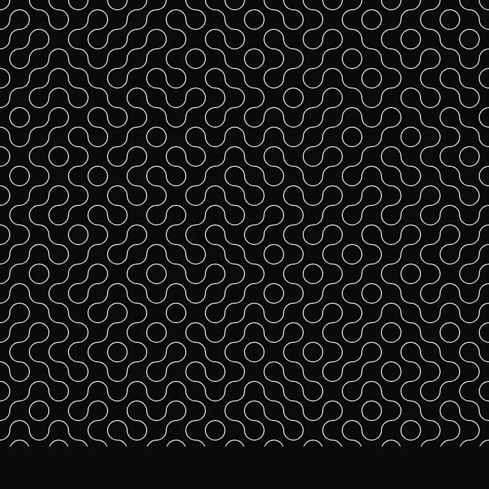 Truchet tiles — monochrome